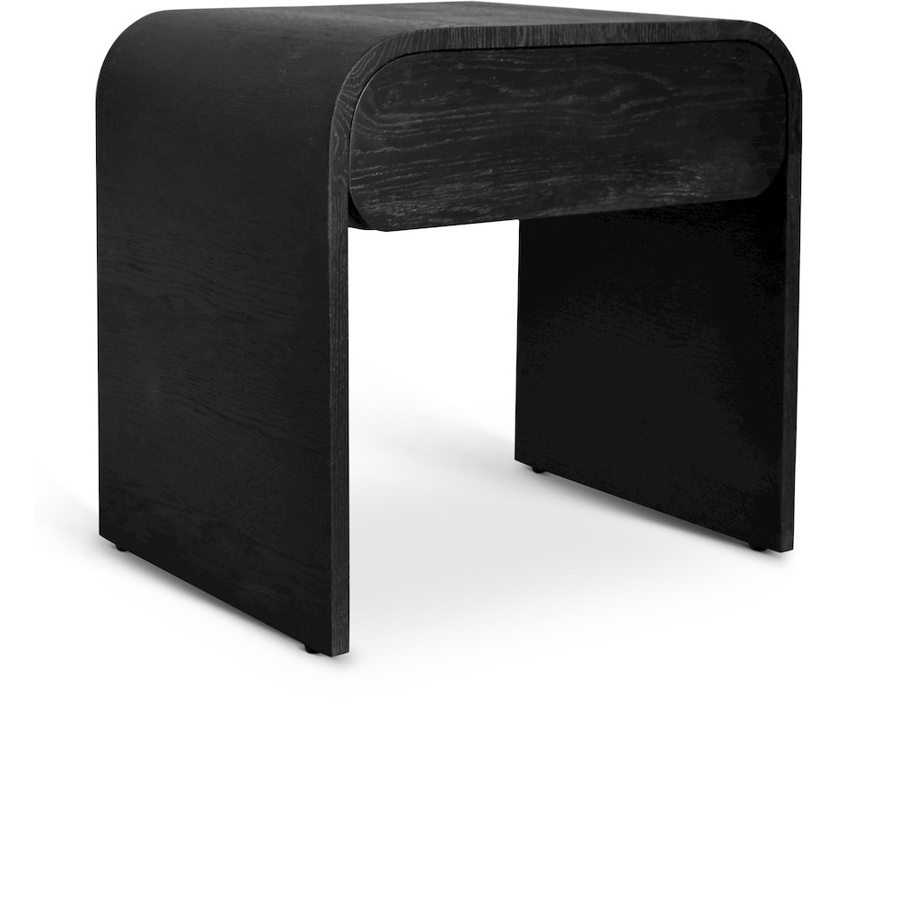 Cresthill Black Oak Night Stand. Picture 1
