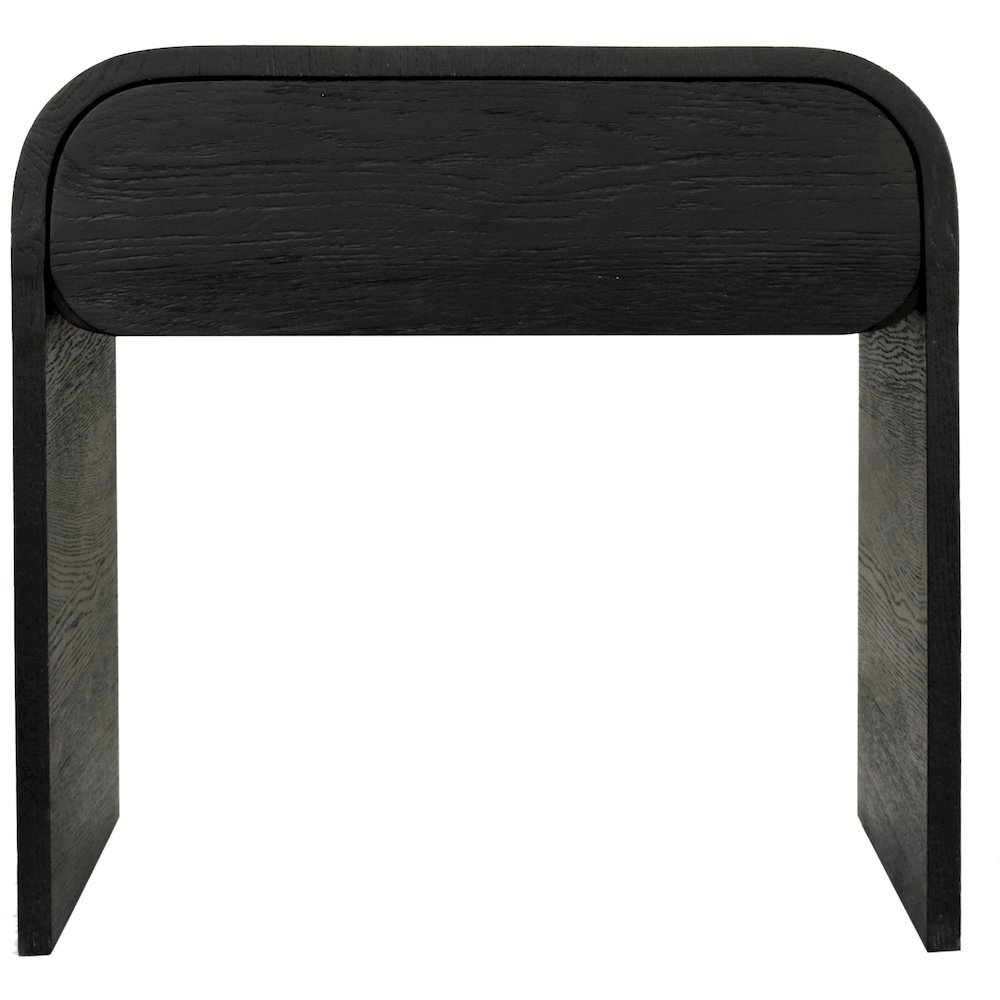Cresthill Black Oak Night Stand. Picture 2