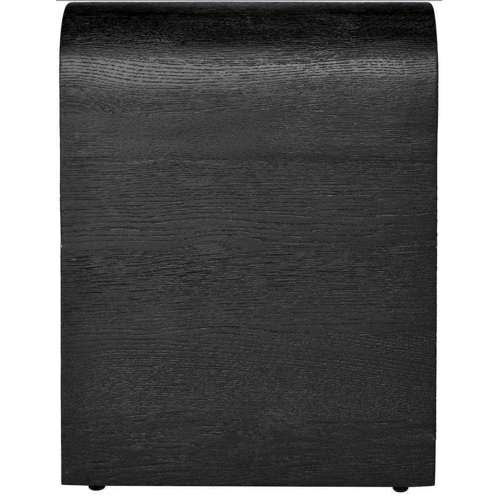 Cresthill Black Oak Night Stand. Picture 5