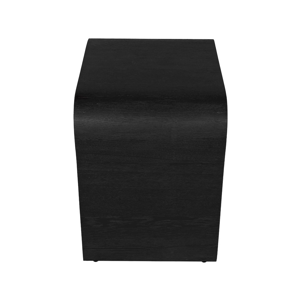 Cresthill Black Oak Night Stand. Picture 7