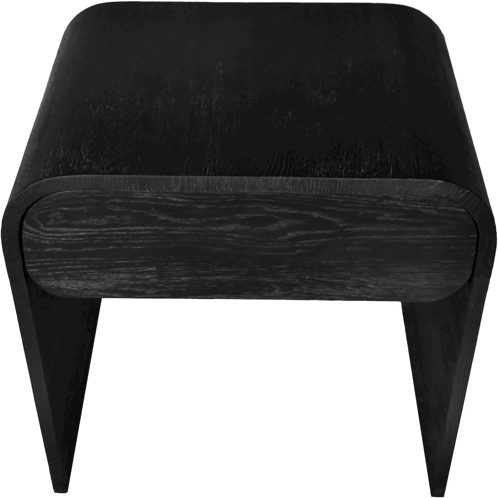 Cresthill Black Oak Night Stand. Picture 8
