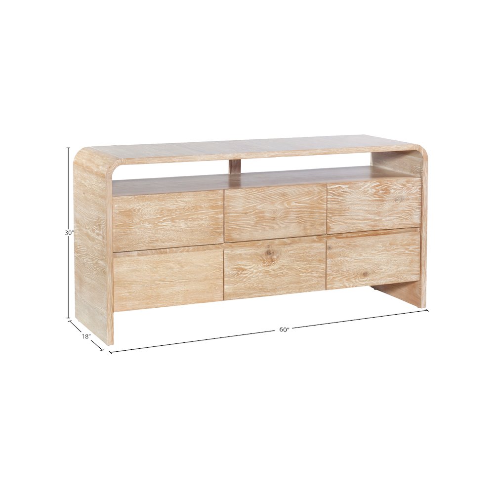 Cresthill Natural Dresser. Picture 9