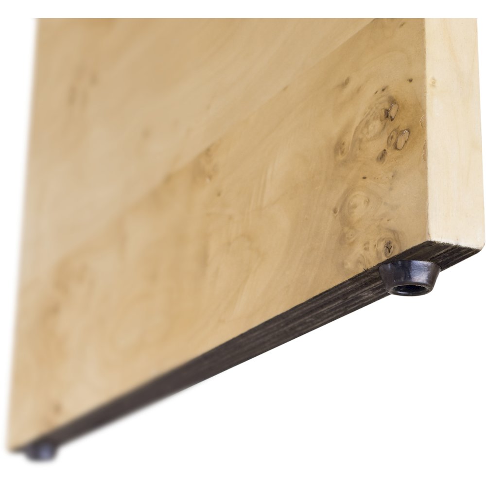 Cresthill Natural Burl Wood Night Stand. Picture 9