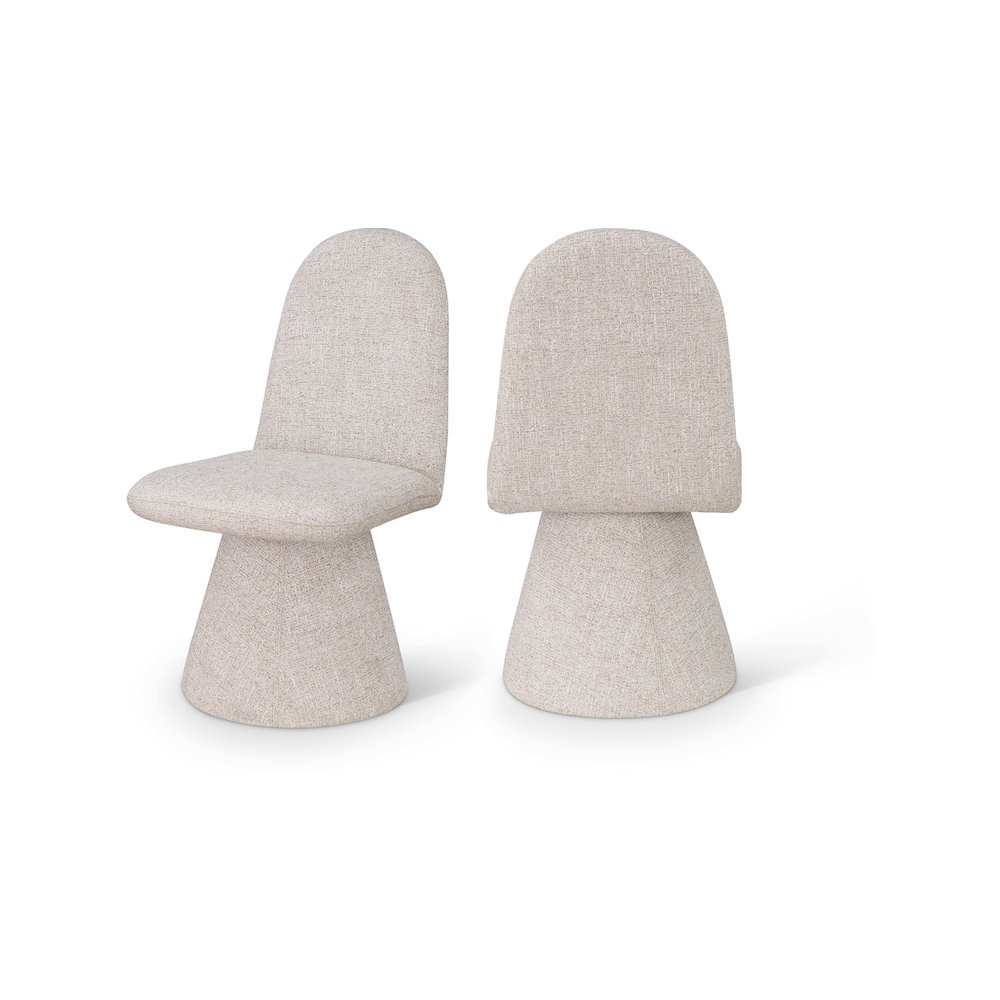 Renuar Beige Dining Chair, Set of 2. Picture 1