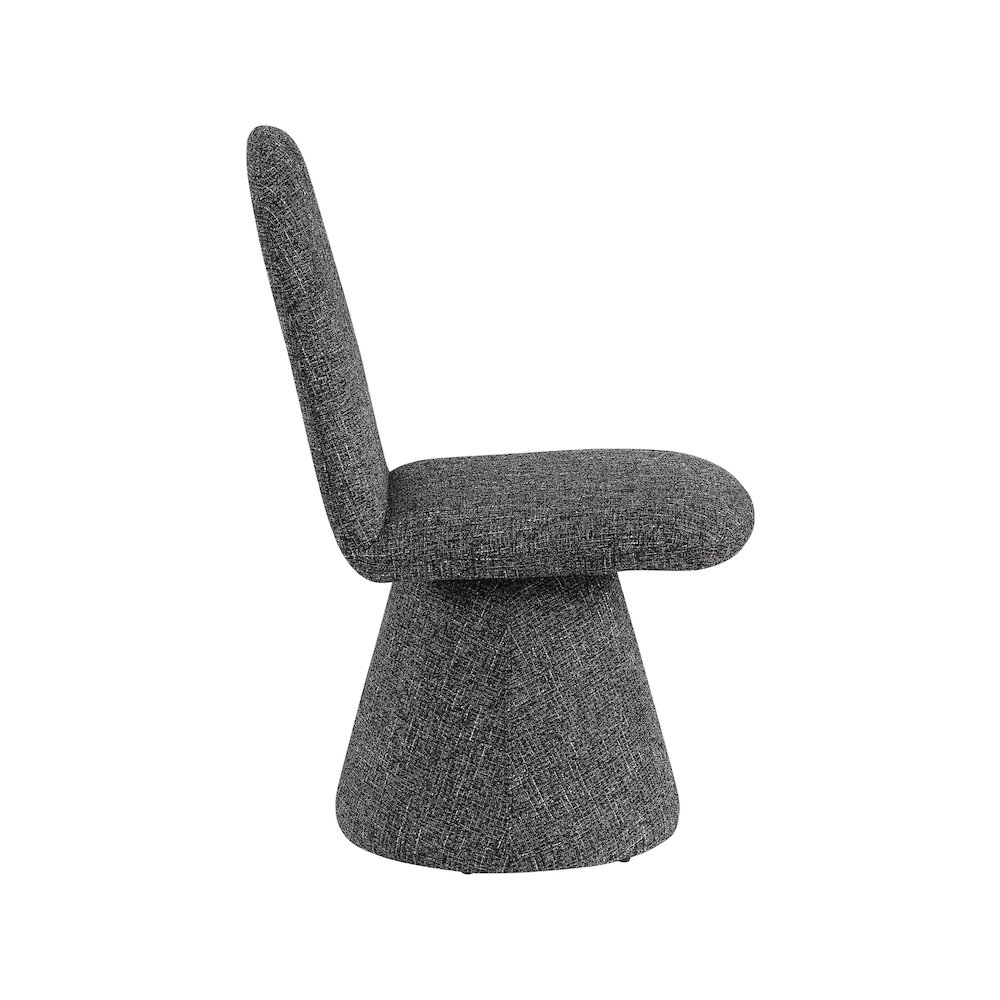 Renuar Black Dining Chair, Set of 2. Picture 3