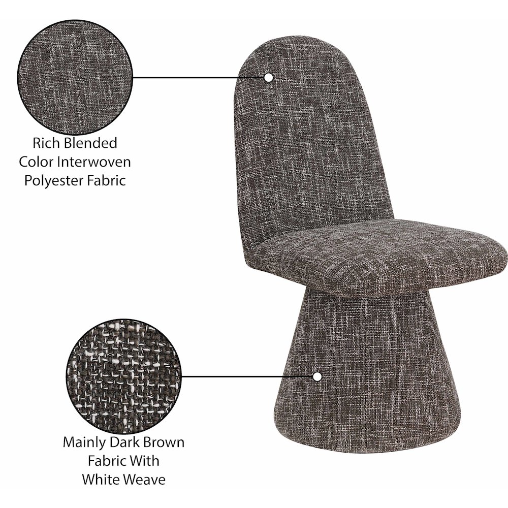 Renuar Brown Dining Chair, Set of 2. Picture 9