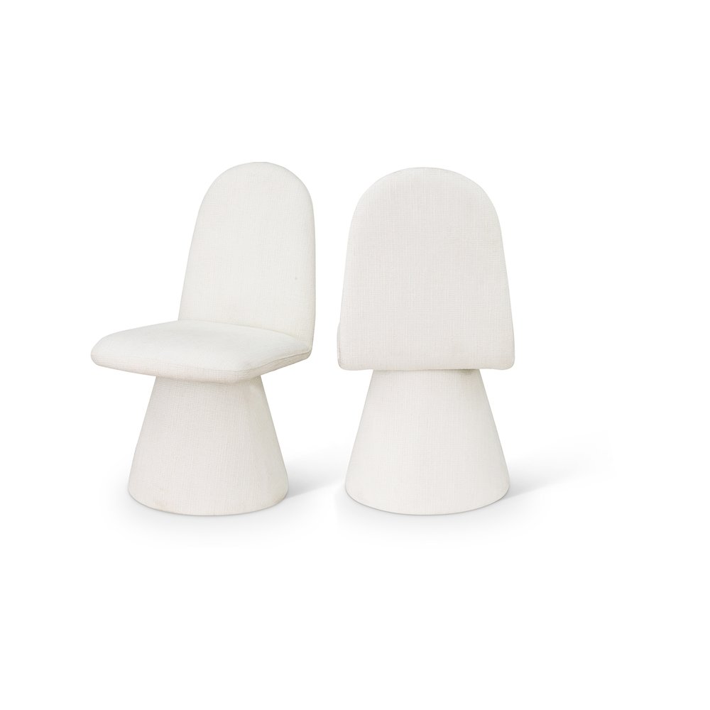 Renuar Cream Dining Chair, Set of 2. Picture 1