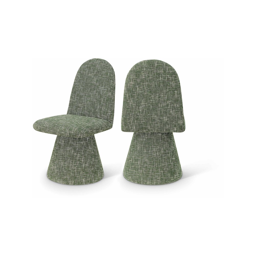 Renuar Green Dining Chair, Set of 2. Picture 1