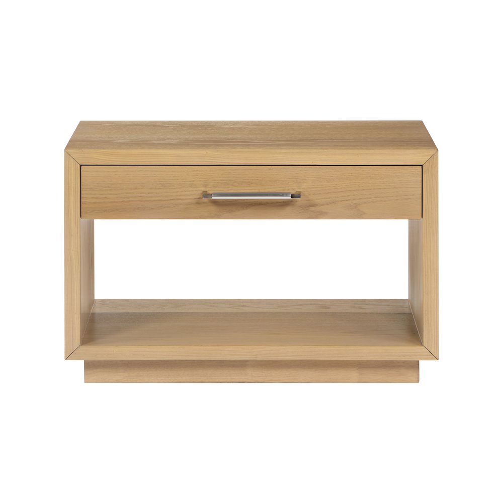 Avery Oak Wood Veneer Night Stand. Picture 5