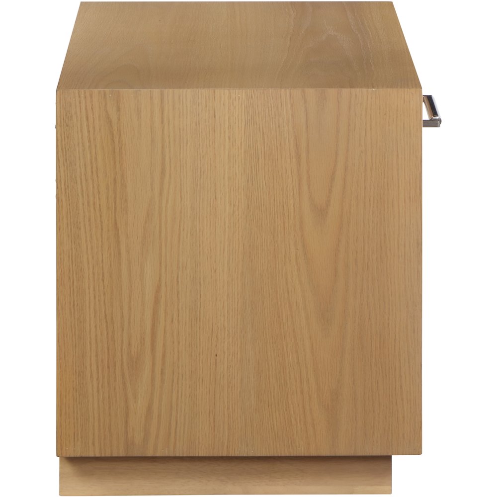 Avery Oak Wood Veneer Night Stand. Picture 7