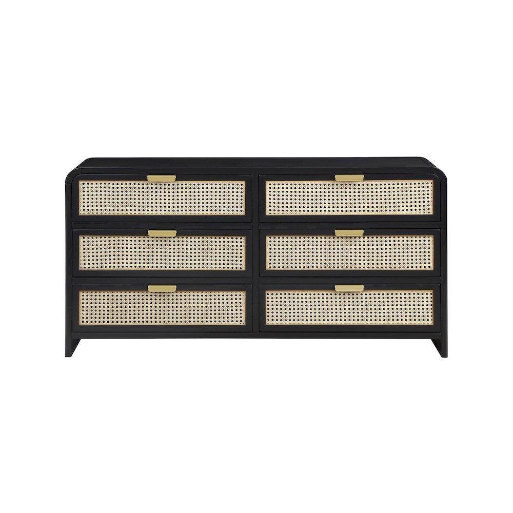 Sage Black Dresser. Picture 4