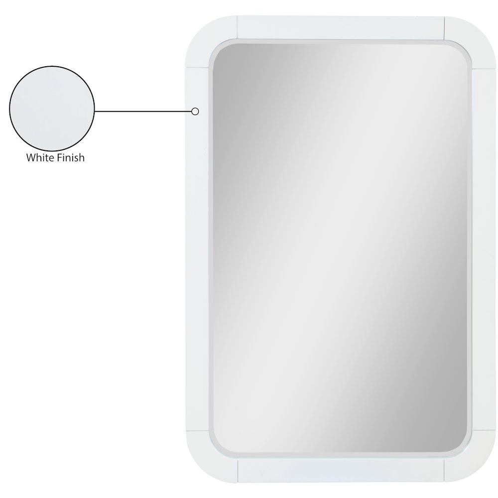 Sage White Mirror. Picture 5
