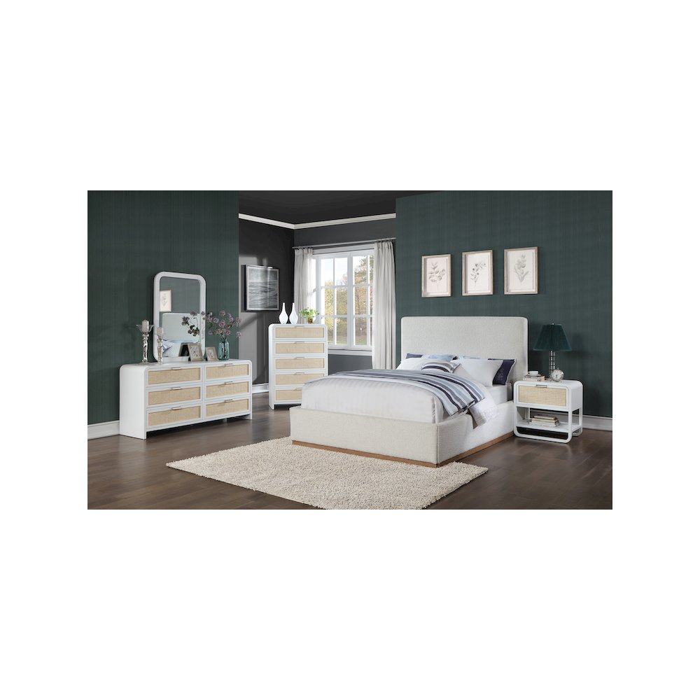 Sage White Mirror. Picture 3