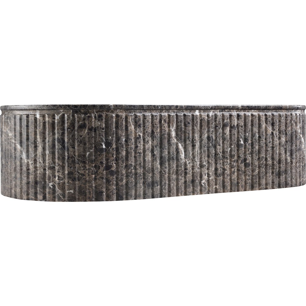 Catania Brown Concrete Indoor/Outdoor Coffee Table. Picture 4