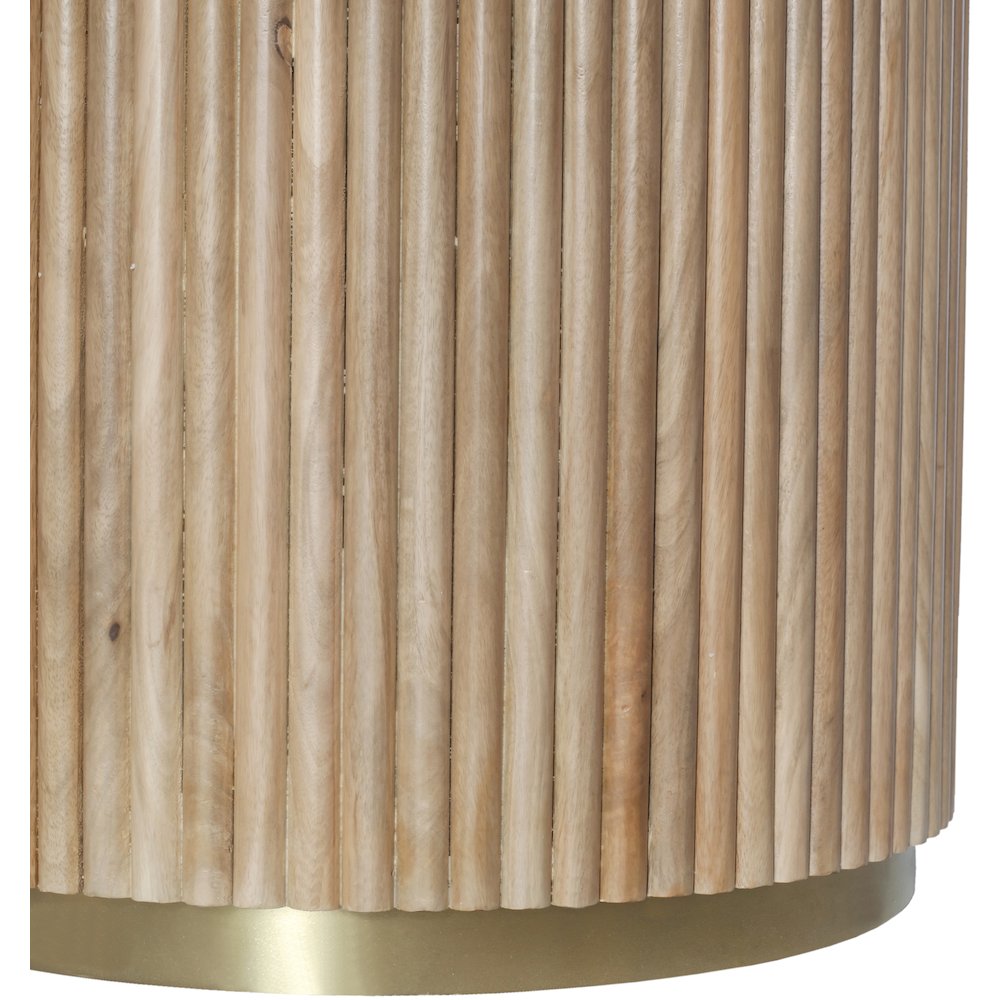 Oakhill Natural Dining Table. Picture 4