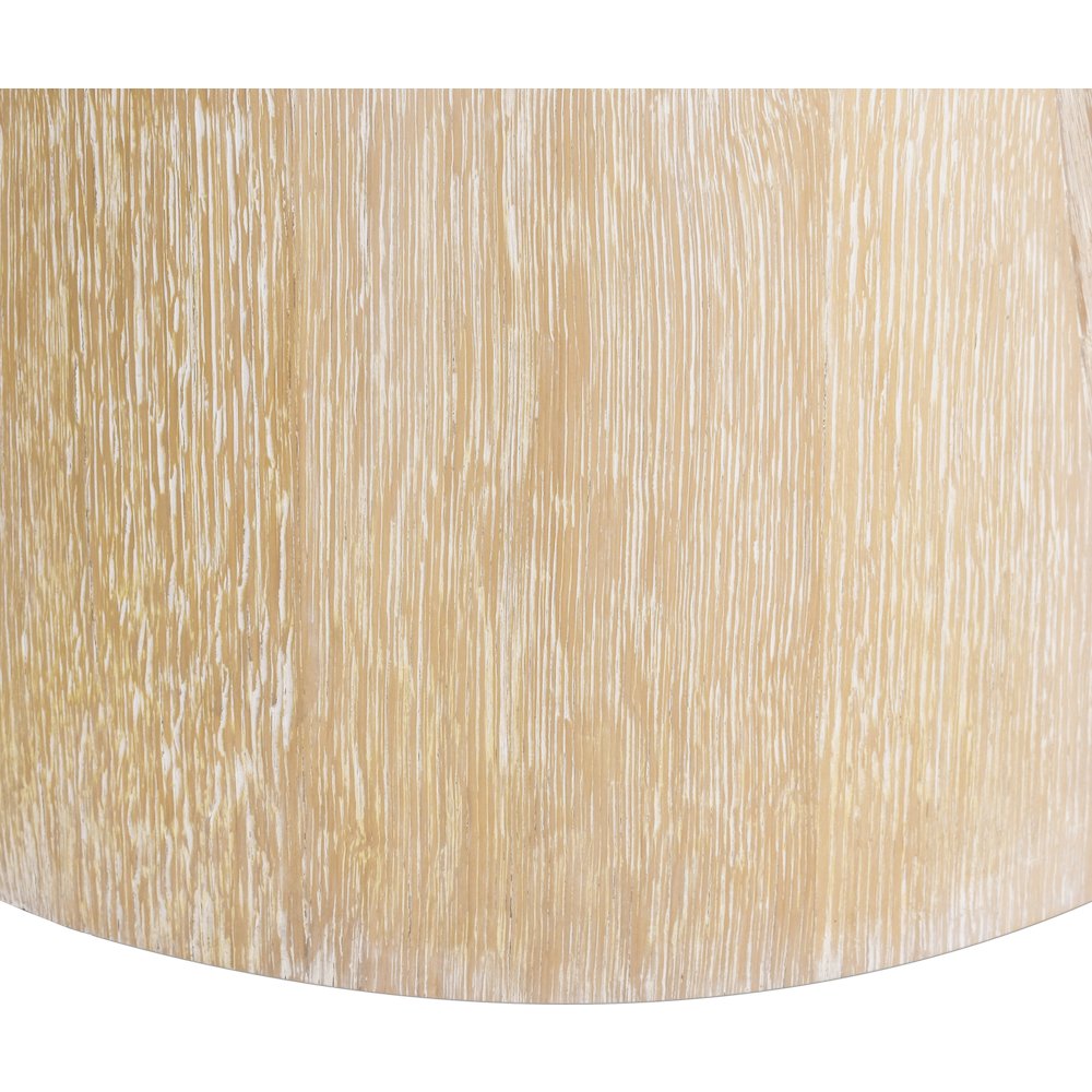 Linette White Oak Dining Table. Picture 11