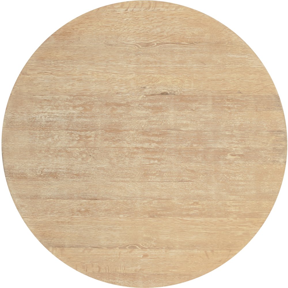 Linette White Oak Dining Table. Picture 3