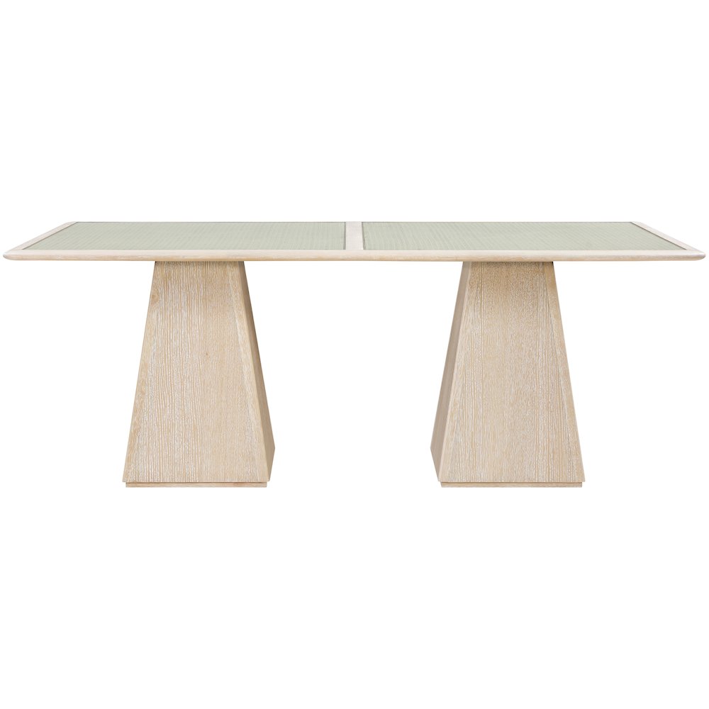 Atrium 78" Natural Wood Dining Table. Picture 7