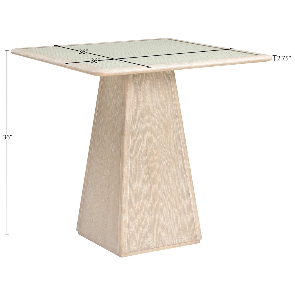 Atrium Natural Wood Counter Height Table. Picture 6
