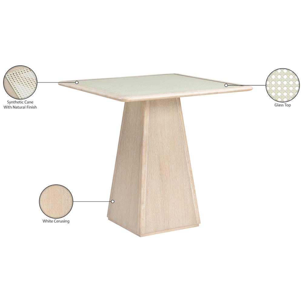Atrium Natural Wood Counter Height Table. Picture 9