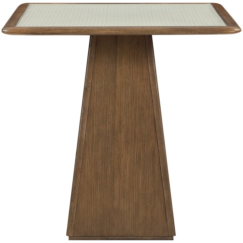 Atrium Brown Wood Counter Height Table. Picture 7