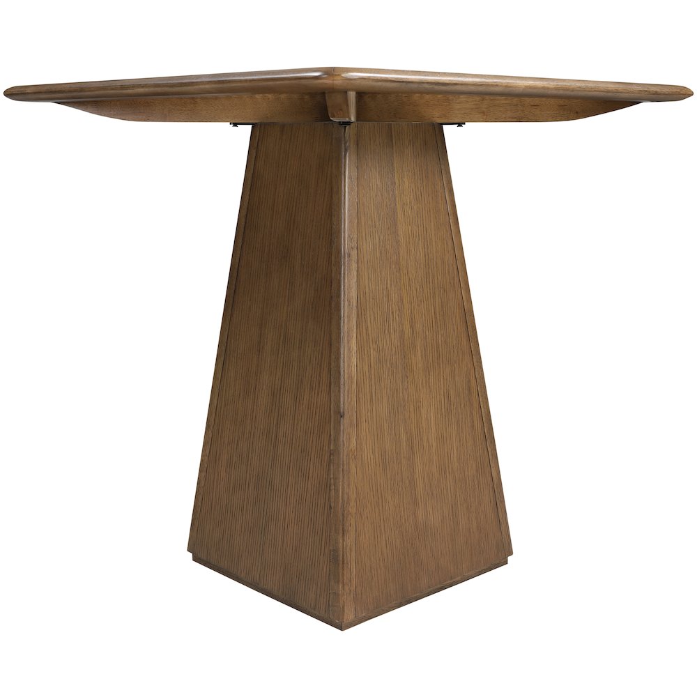 Atrium Brown Wood Counter Height Table. Picture 8