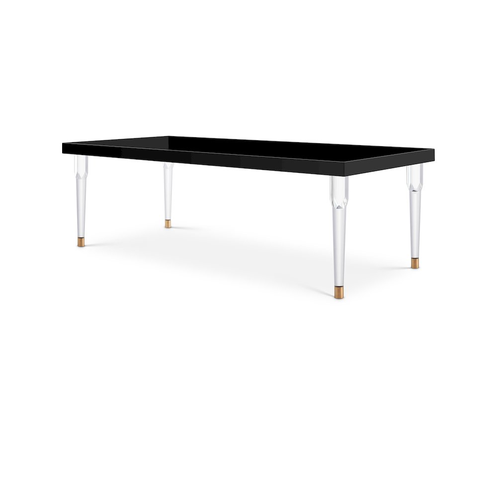 Bethany Black Dining Table. Picture 1