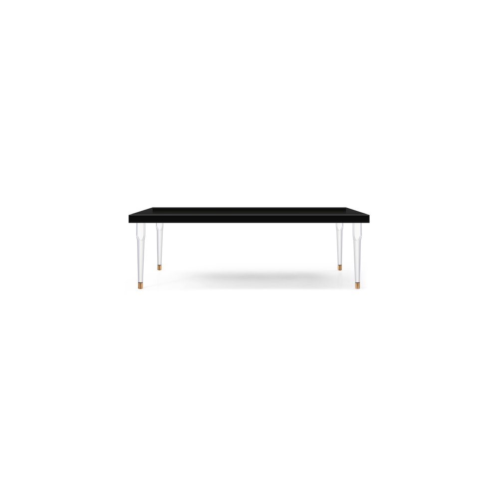 Bethany Black Dining Table. Picture 2