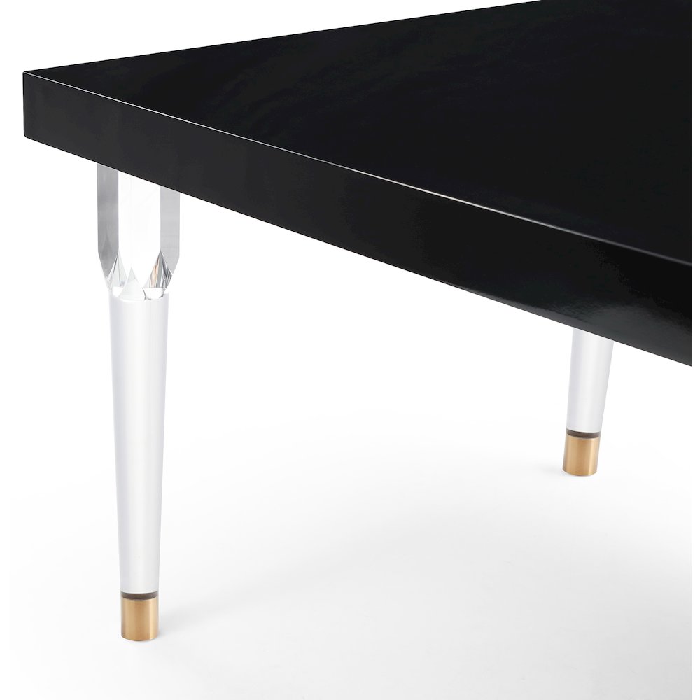 Bethany Black Dining Table. Picture 4