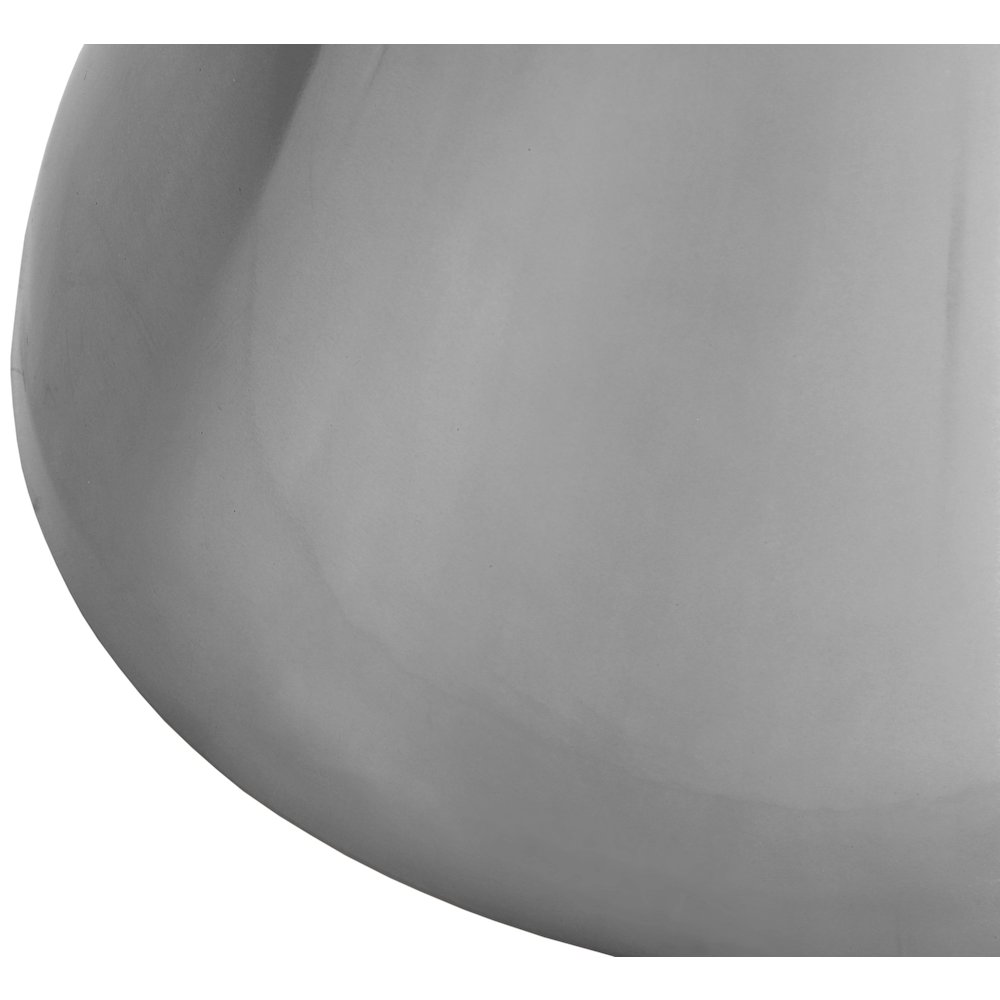 Emery White Marble Dining Table. Picture 4