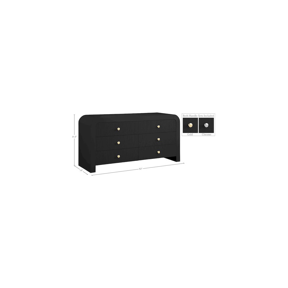 Artisto Black Dresser. Picture 19