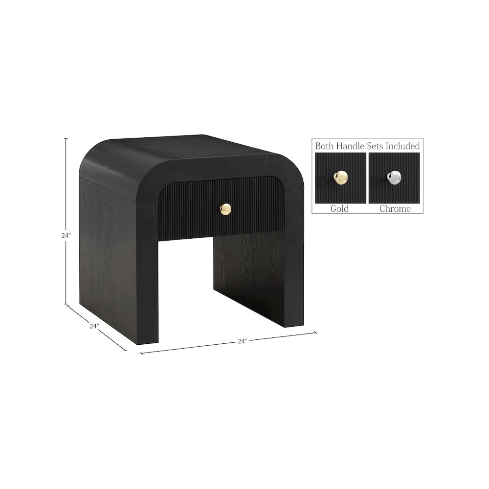 Artisto Black End Table. Picture 13
