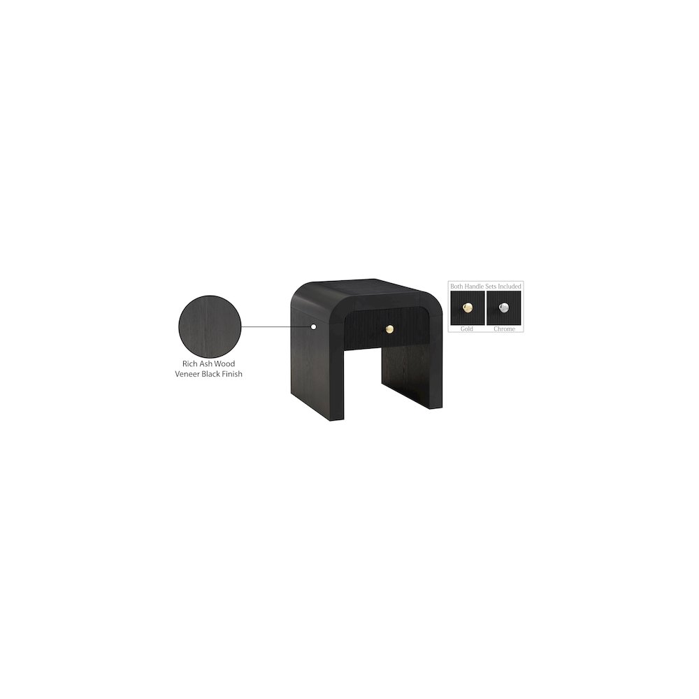 Artisto Black End Table. Picture 14