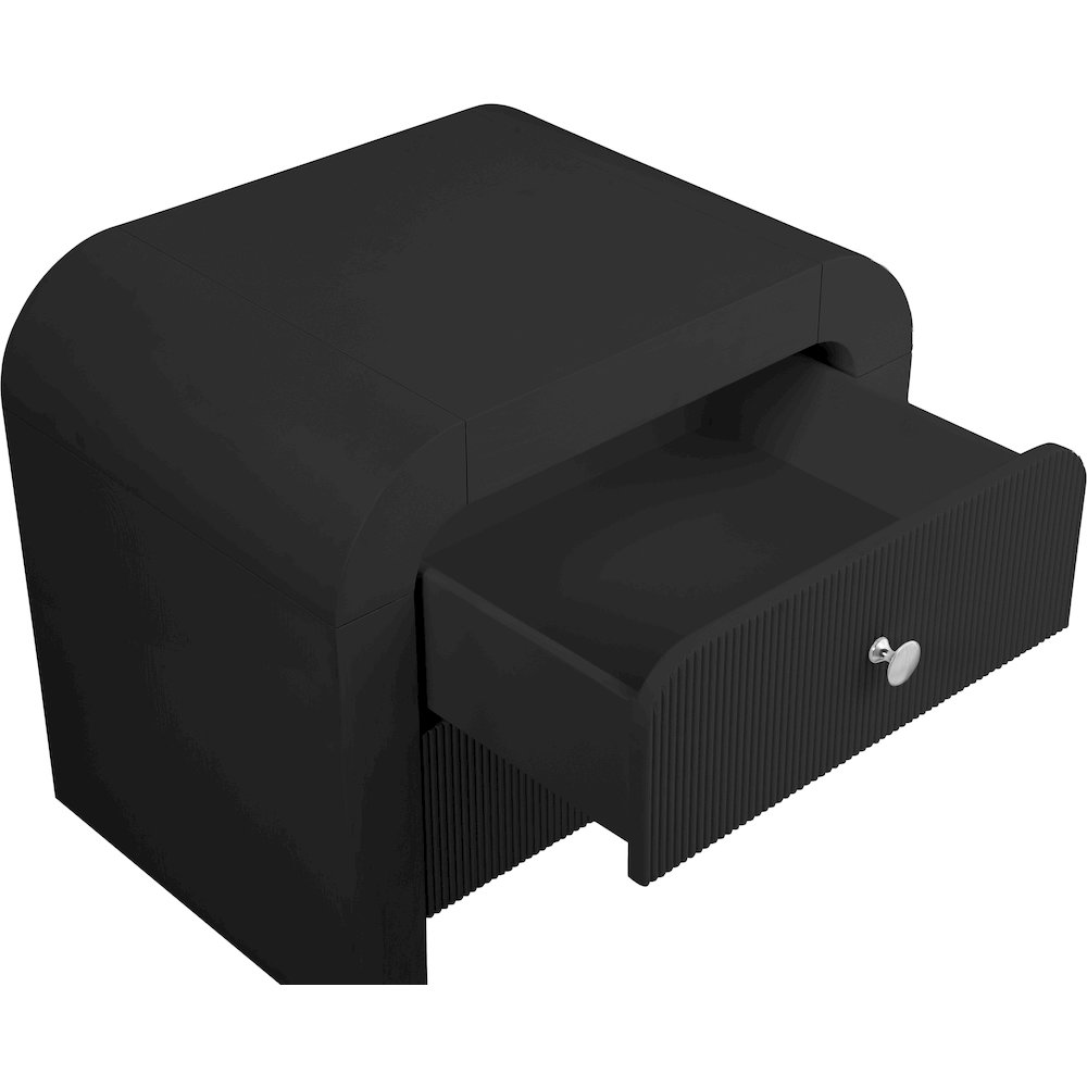 Artisto Black Night Stand. Picture 10