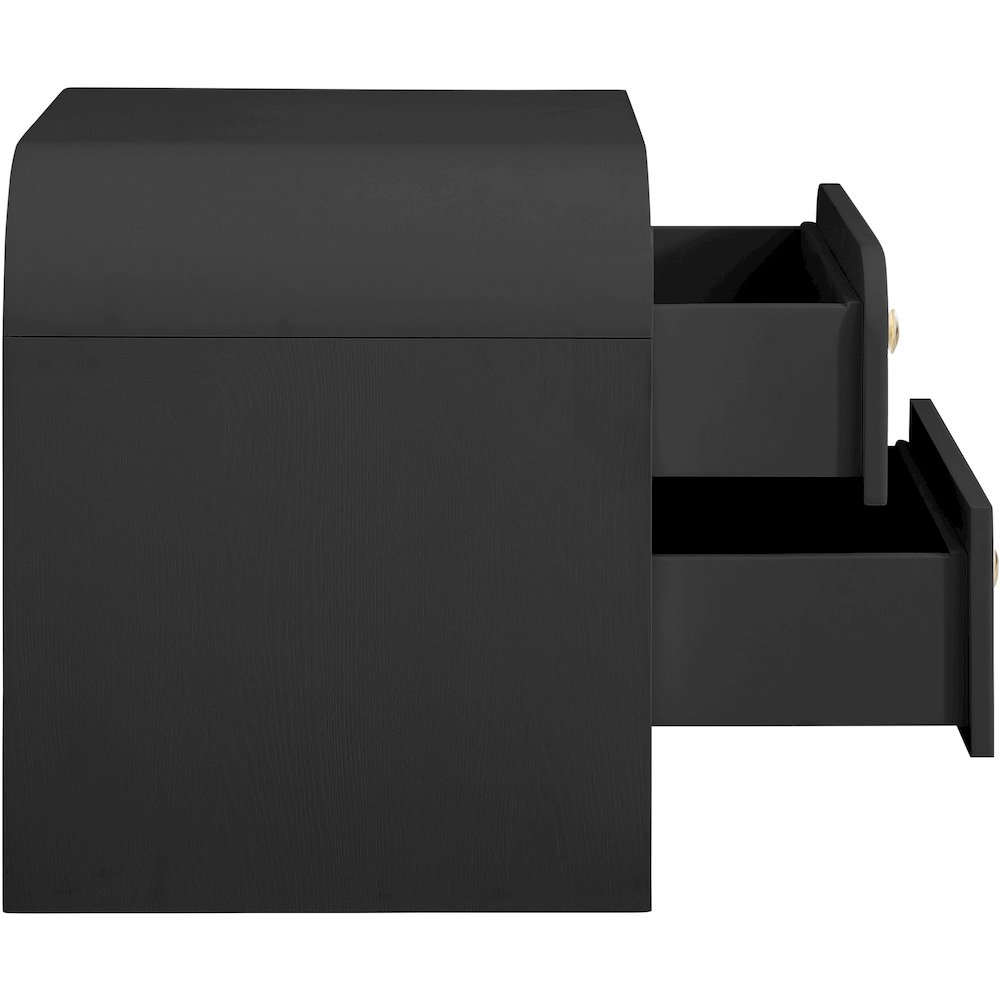 Artisto Black Night Stand. Picture 6
