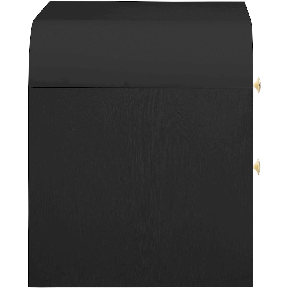 Artisto Black Night Stand. Picture 7