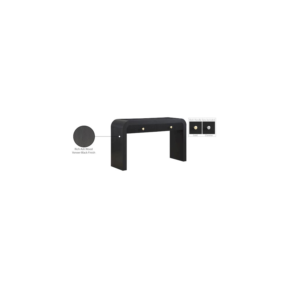 Artisto Black Console Table. Picture 16