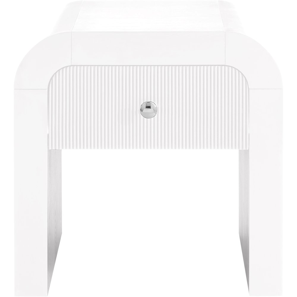 Artisto White End Table. Picture 5