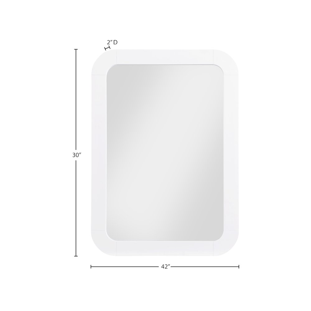 Artisto White Mirror. Picture 9