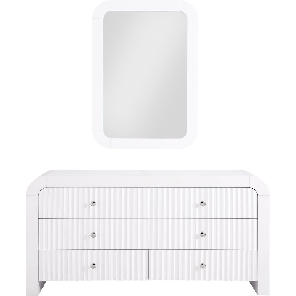 Artisto White Mirror. Picture 4