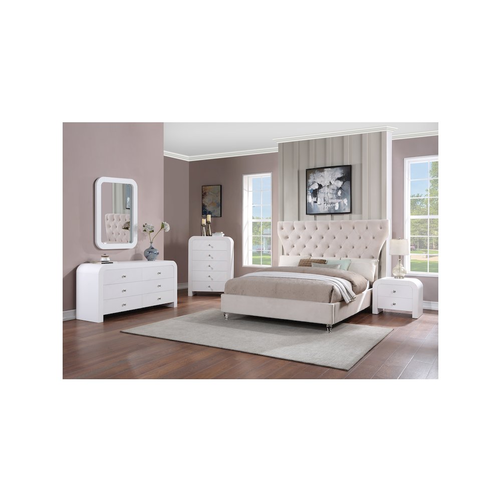 Artisto White Mirror. Picture 8