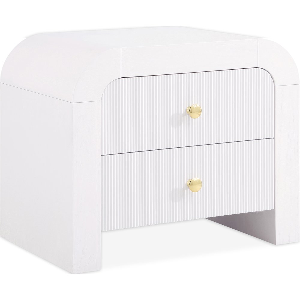 Artisto White Night Stand. Picture 1