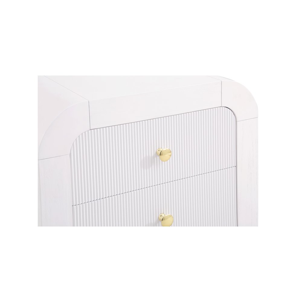 Artisto White Night Stand. Picture 11