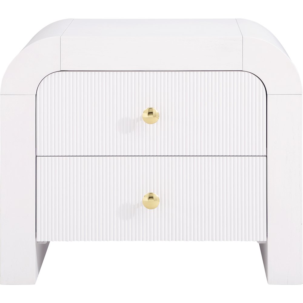 Artisto White Night Stand. Picture 4