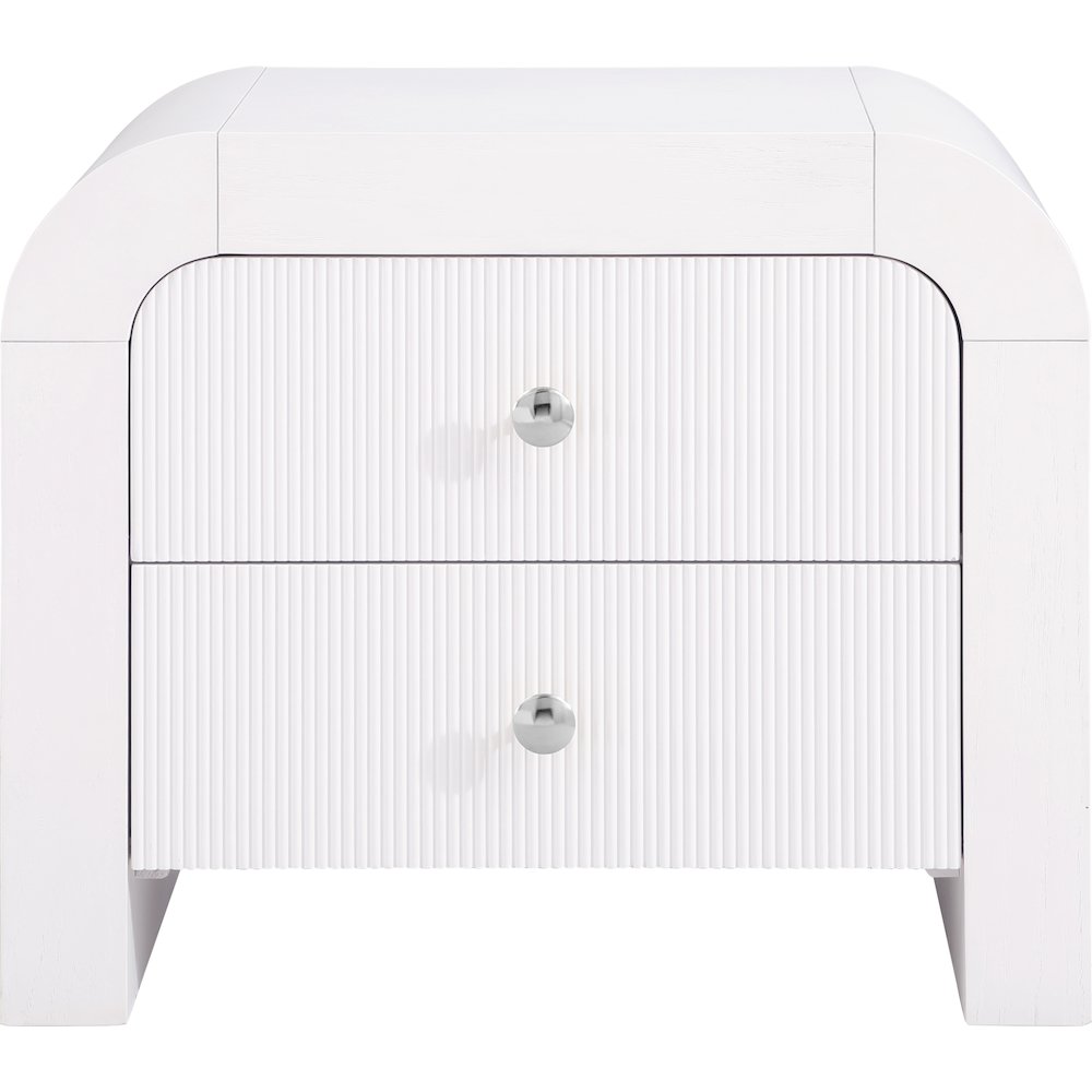 Artisto White Night Stand. Picture 5