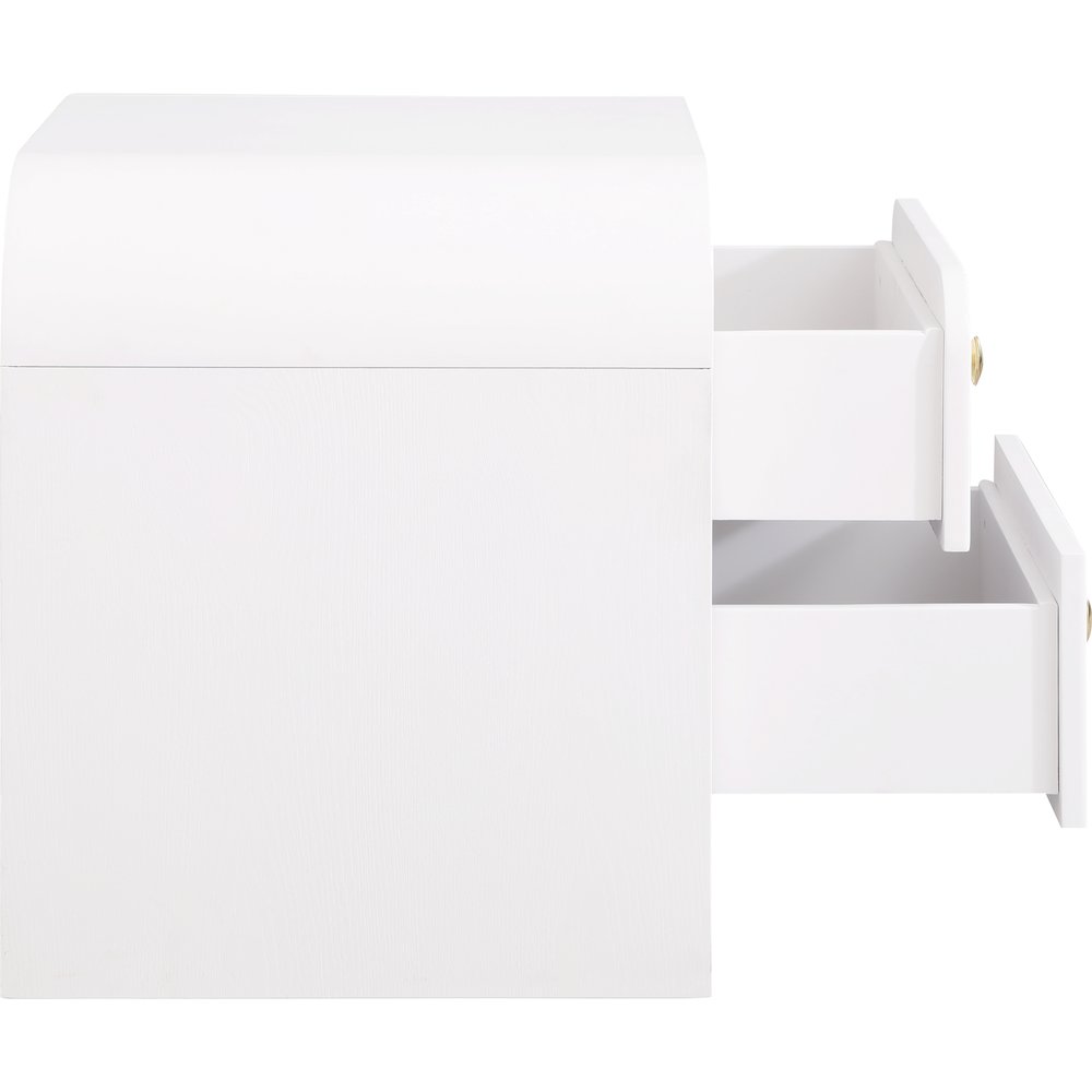 Artisto White Night Stand. Picture 6