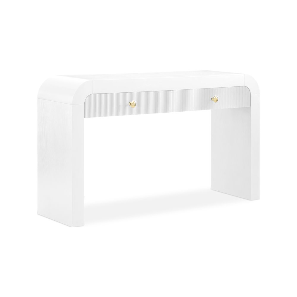 Artisto White Console Table. Picture 1