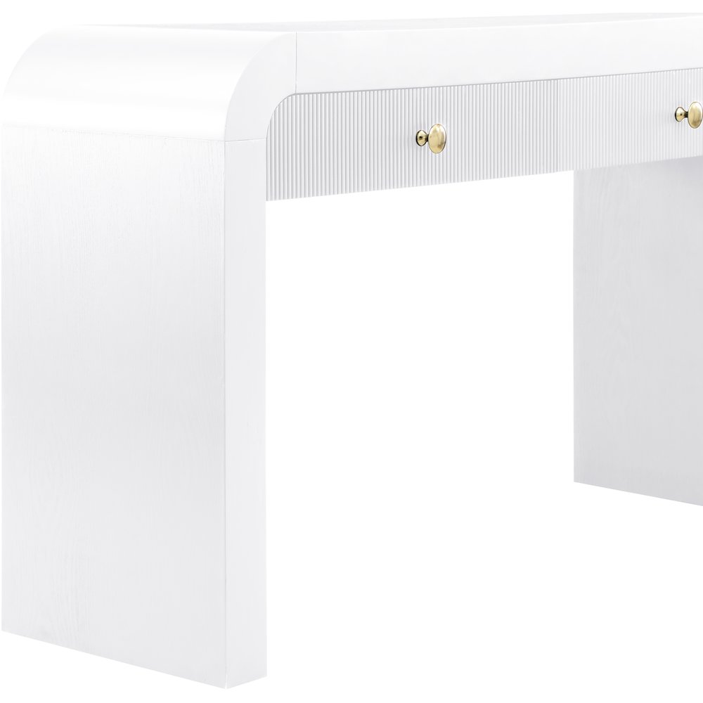 Artisto White Console Table. Picture 9