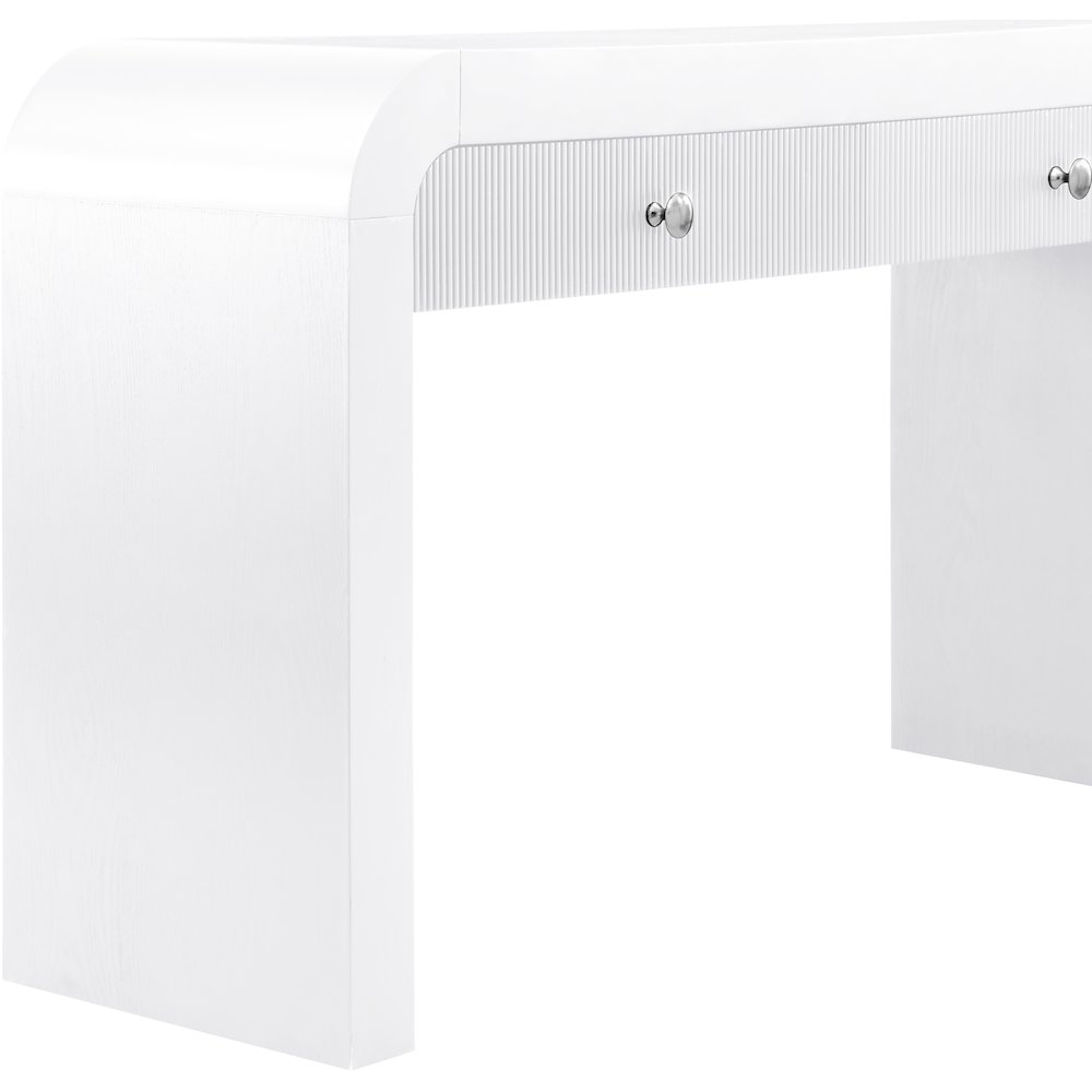 Artisto White Console Table. Picture 10