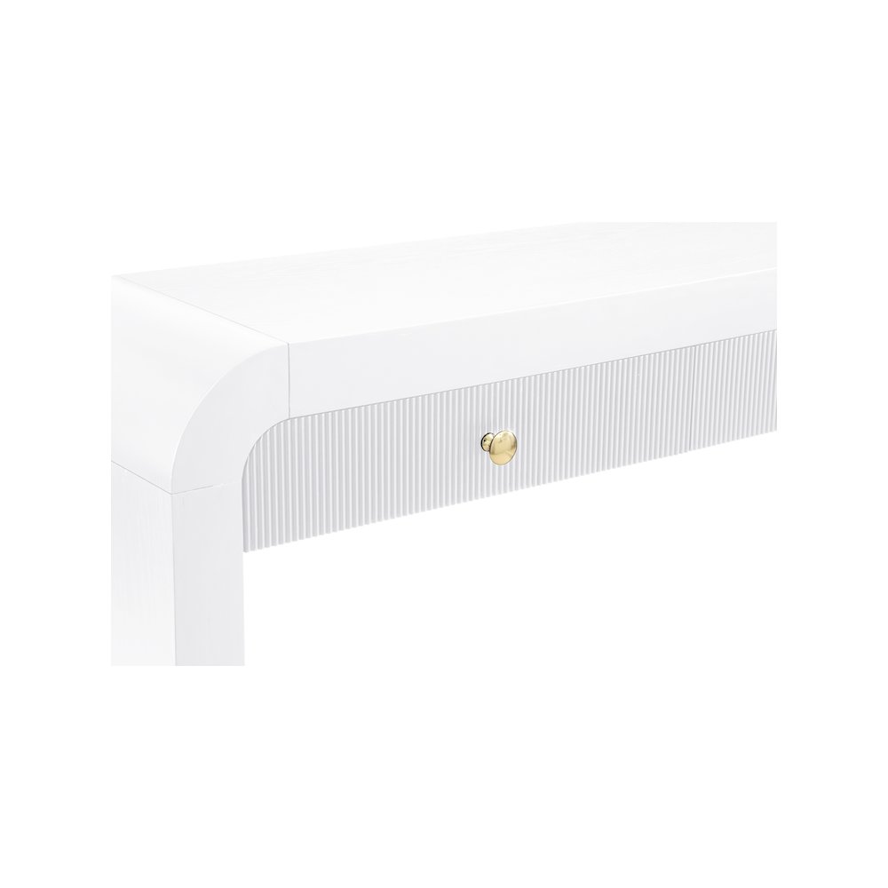 Artisto White Console Table. Picture 11